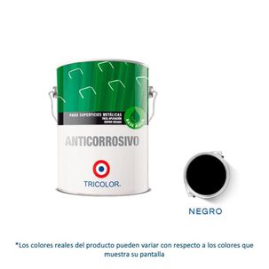 Anticorrosivo Base Agua 1 Gl Negro Tricolor